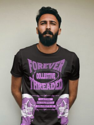 Forever Threaded Tee (Black)